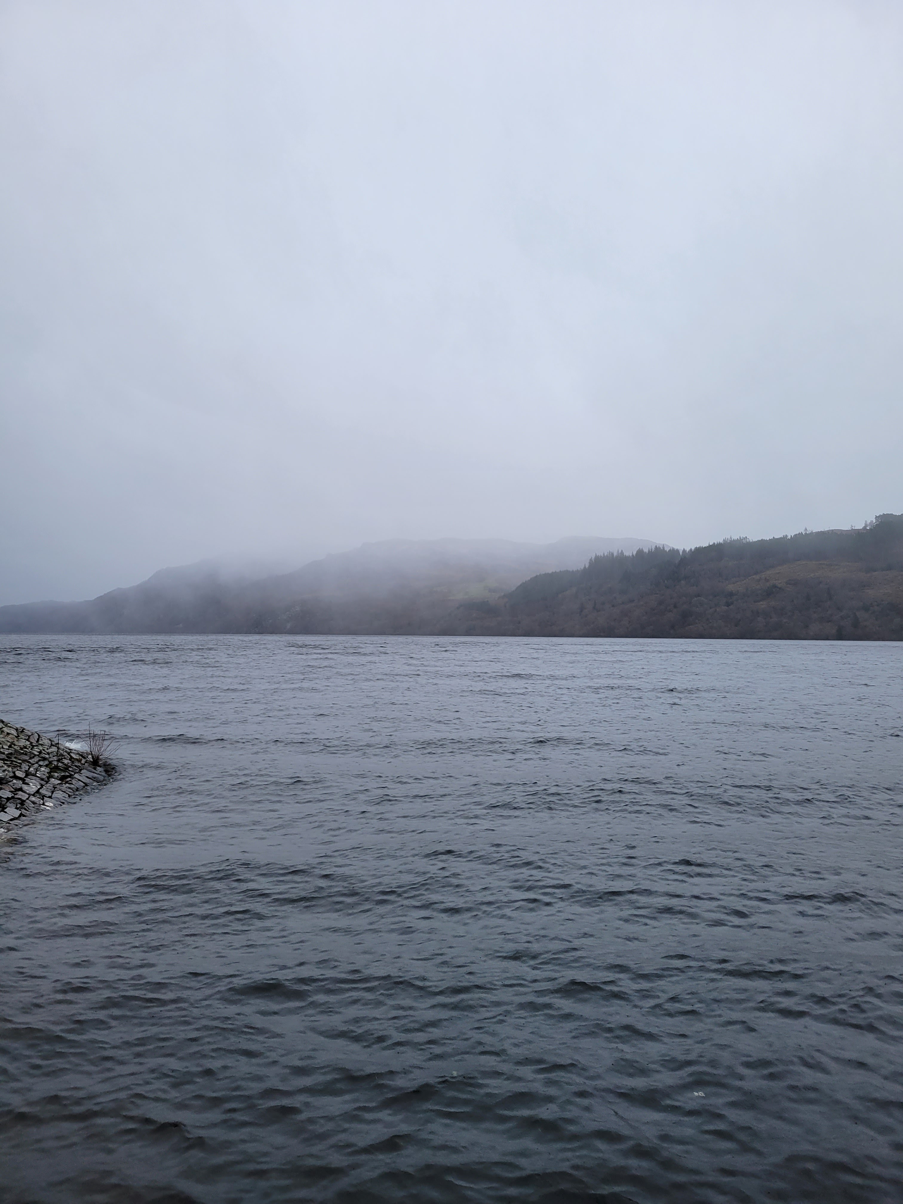 Fort Augustus looking over Loch Ness 